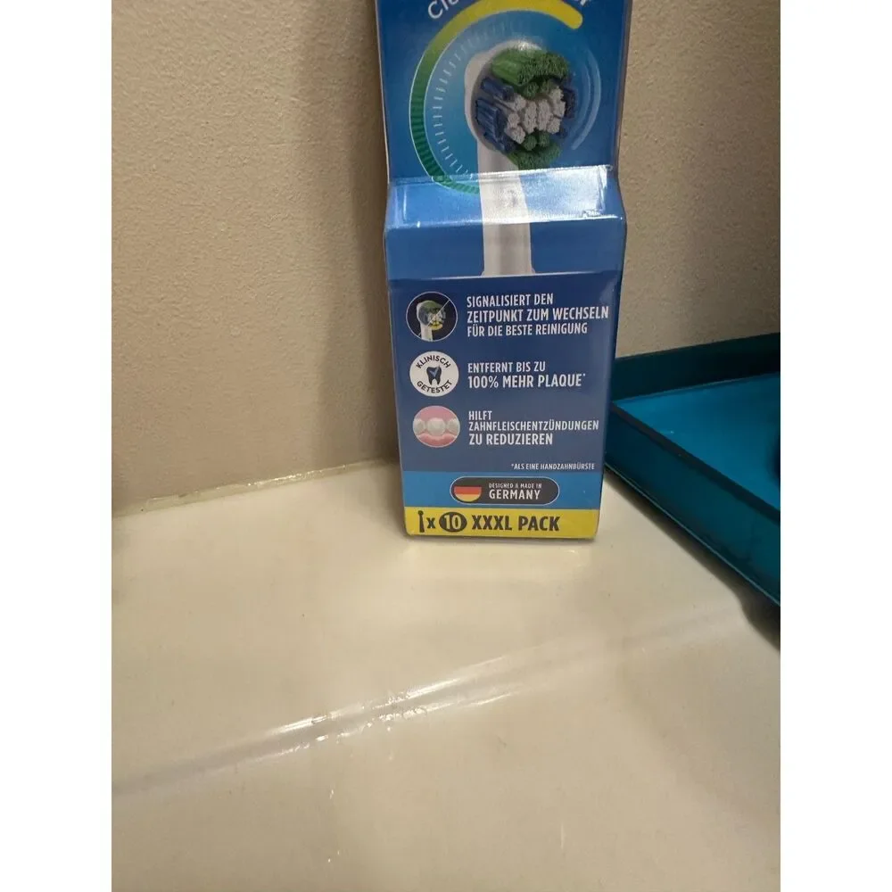 Oral B Precision Clean Replacement Electric Brush Heads XXXL Pack 10 Count New